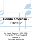 Rondo amoroso - Partitur