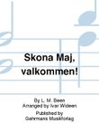 Skona Maj, valkommen!