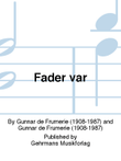 Fader var