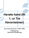 Havets hand (Nr 1, ur Tre Havsvisioner)