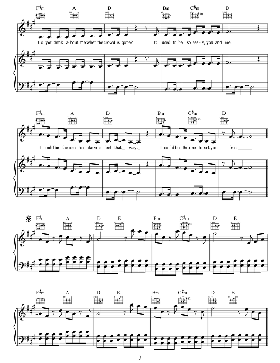 I Could Be The One I Could Be The One Acoustic Guitar scores gallery preview page 2