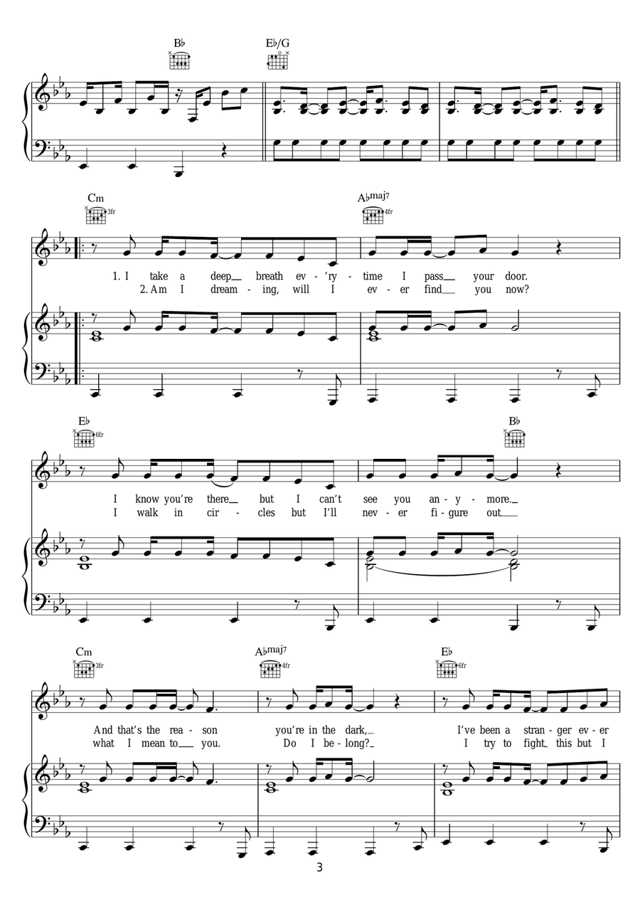 I Need Your Love (featuring Ellie Goulding) Acoustic Guitar scores gallery preview page 3