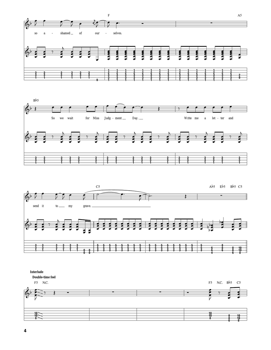 Dirty Rotten Bastards Dirty Rotten Bastards Acoustic Guitar scores gallery preview page 4