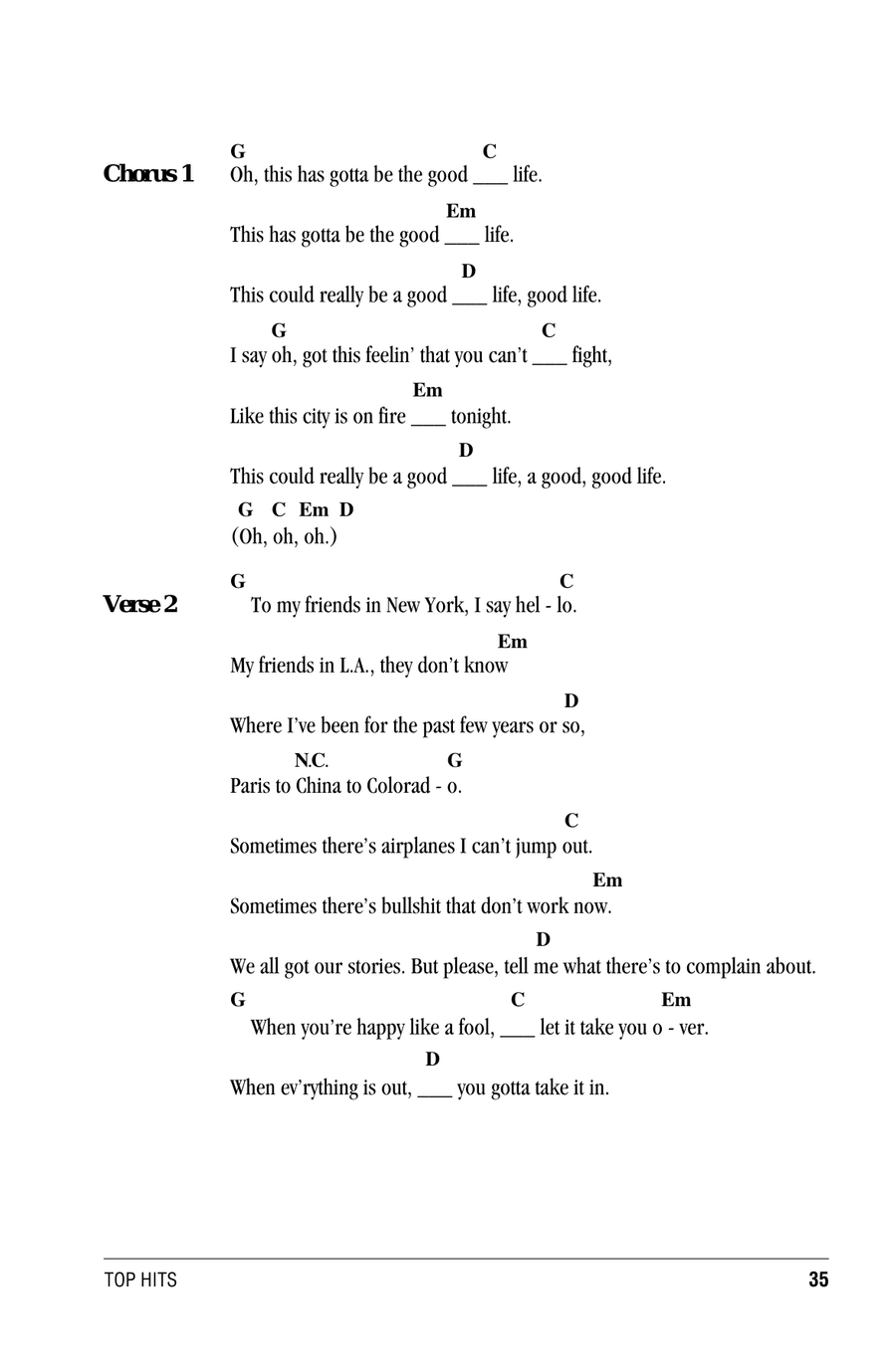 Good Life Good Life Ukulele scores gallery preview page 2
