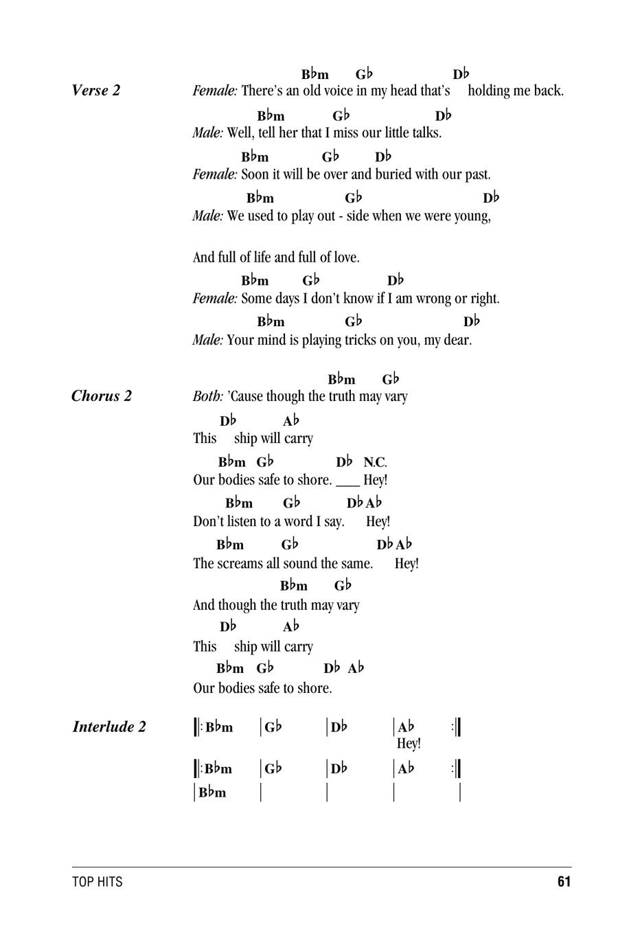 Little Talks Little Talks Ukulele scores gallery preview page 2
