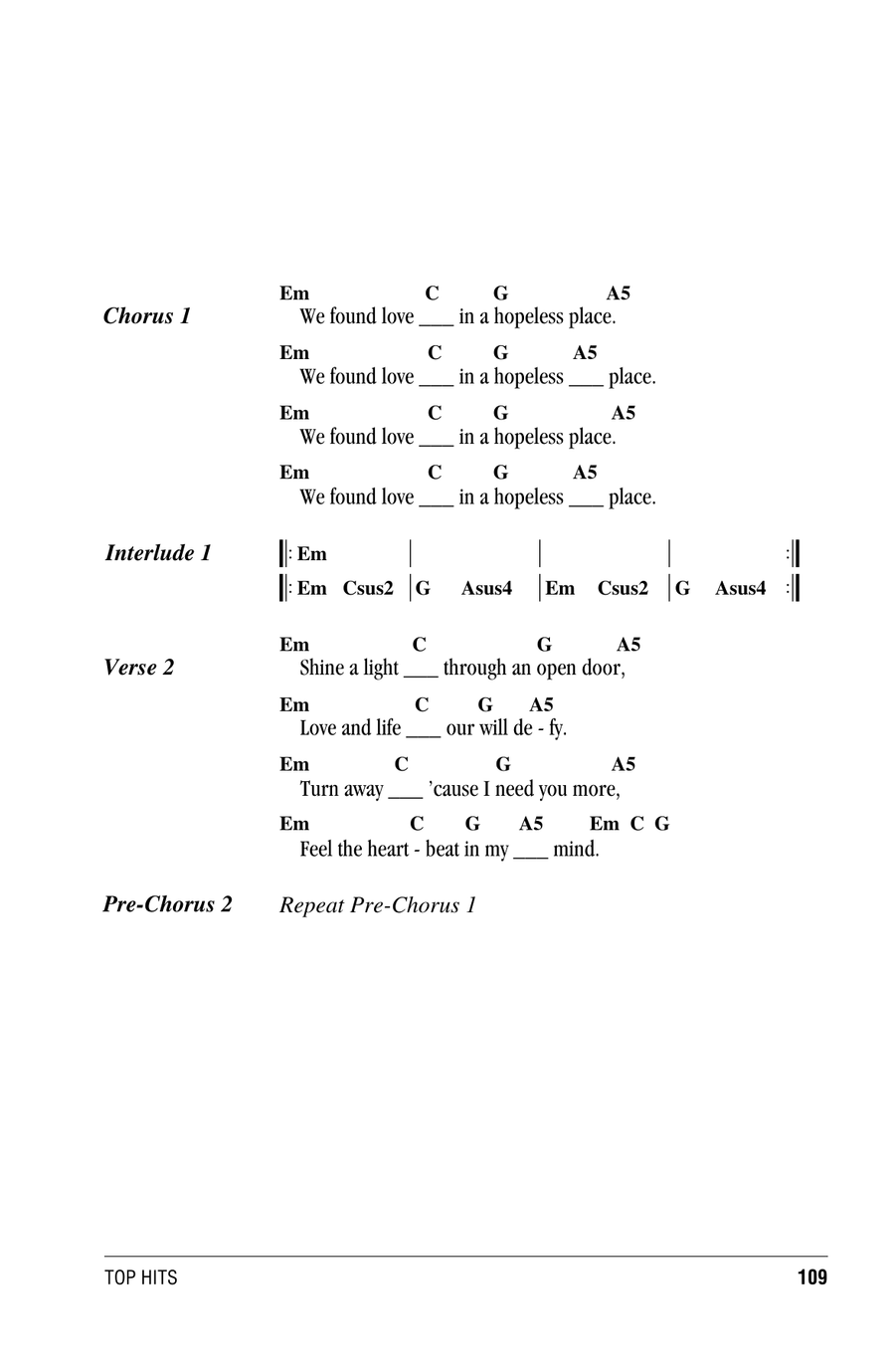 We Found Love We Found Love Ukulele scores gallery preview page 2