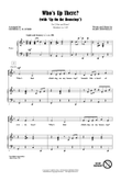 Who's Up There? (with Up On The Housetop) (arr. George L.O. Strid)