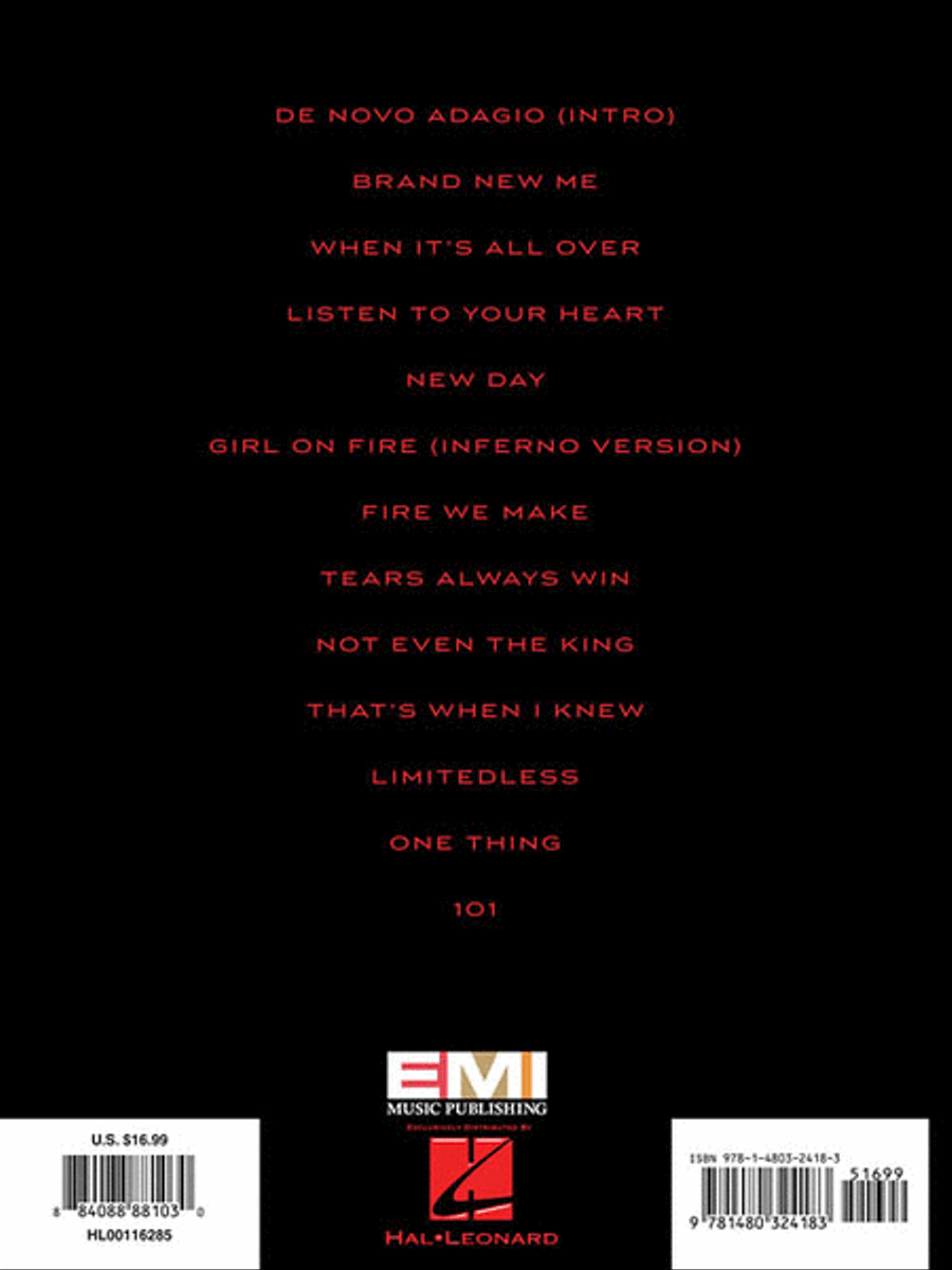 Alicia Keys – Girl on Fire Piano, Vocal, Guitar scores gallery preview page 2