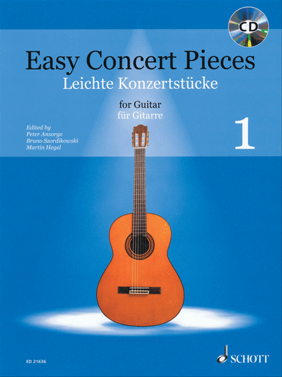 Easy Concert Pieces for Guitar - Volume 1 Acoustic Guitar scores gallery preview page 1
