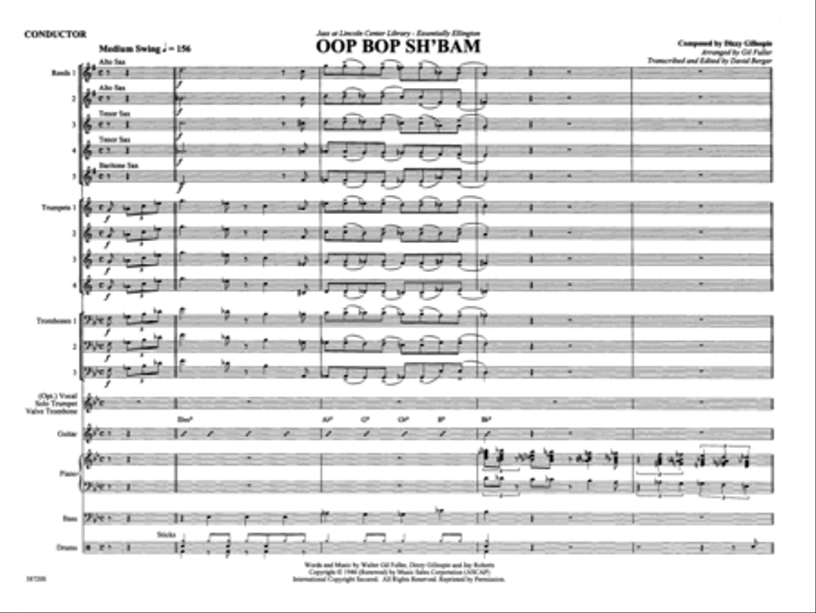 Oop Bop Sh'Bam Jazz Ensemble scores gallery preview page 7