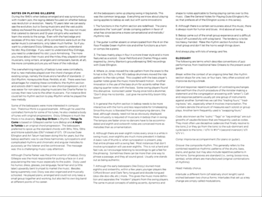 Oop Bop Sh'Bam Jazz Ensemble scores gallery preview page 3