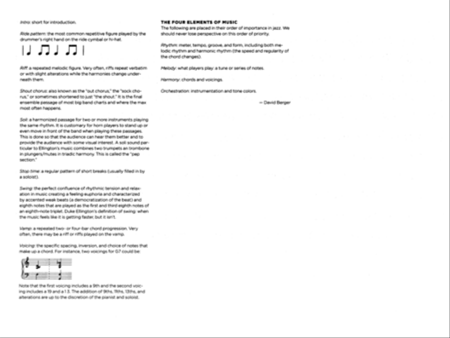 Things to Come Jazz Ensemble scores gallery preview page 4