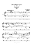 2 Chorales for organ - CS068