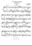 2 Chorales for organ - CS081