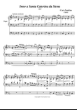 Hymn to St. Catherine of Siena for organ - CS102