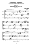 Clarinet Trio in A minor - CS136