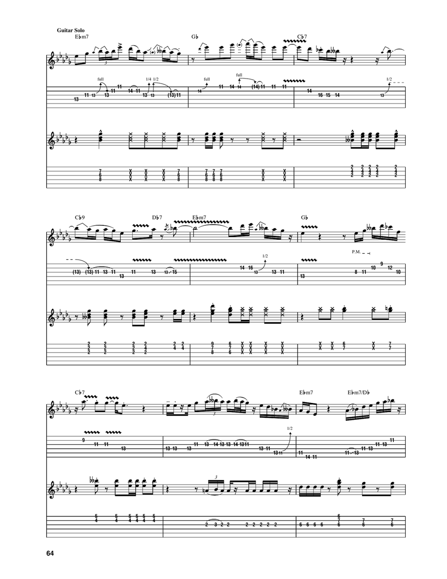 Top Of The Hill Top Of The Hill Electric Guitar scores gallery preview page 6