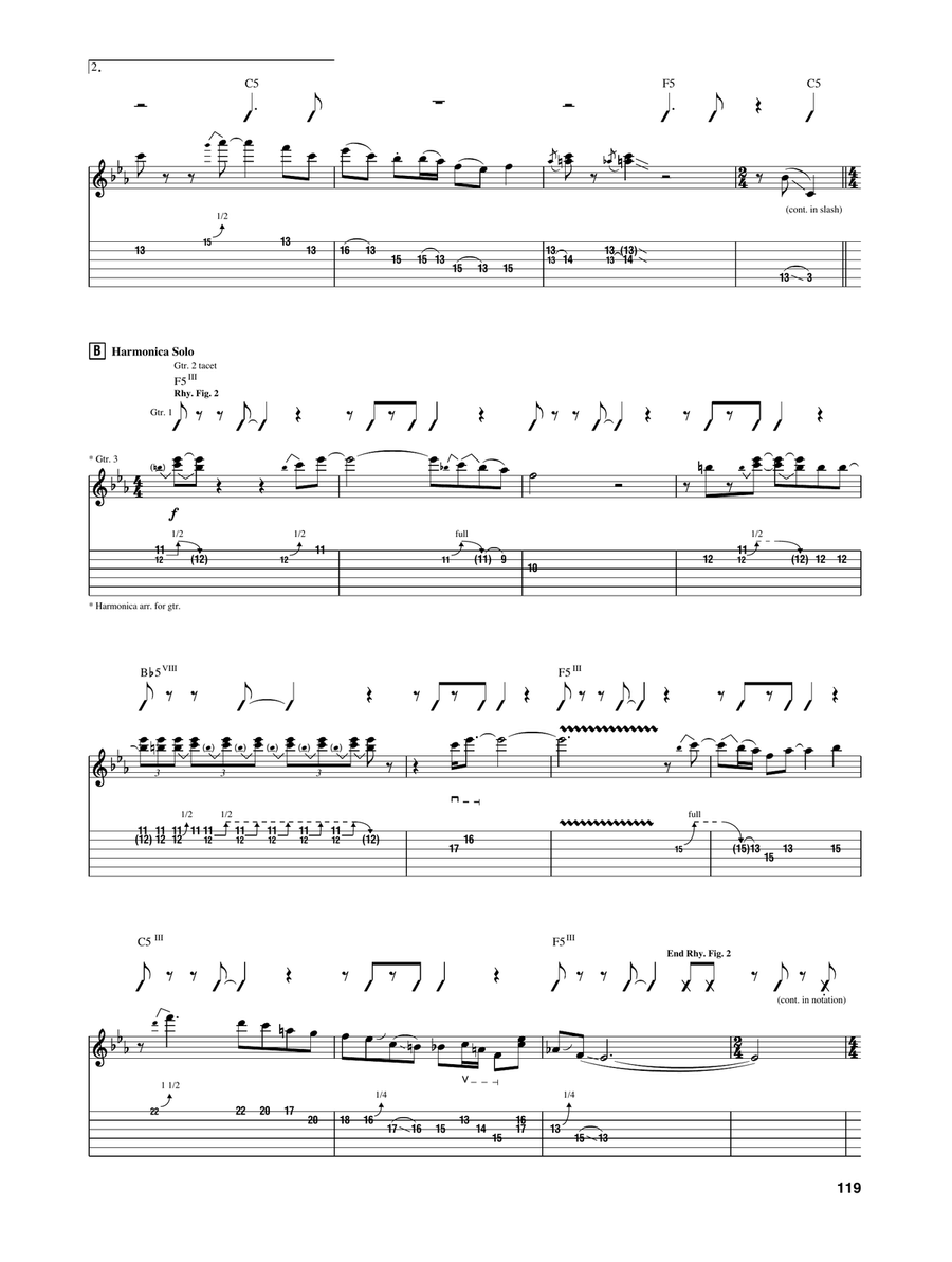 The Miller's Son The Miller's Son Electric Guitar scores gallery preview page 2