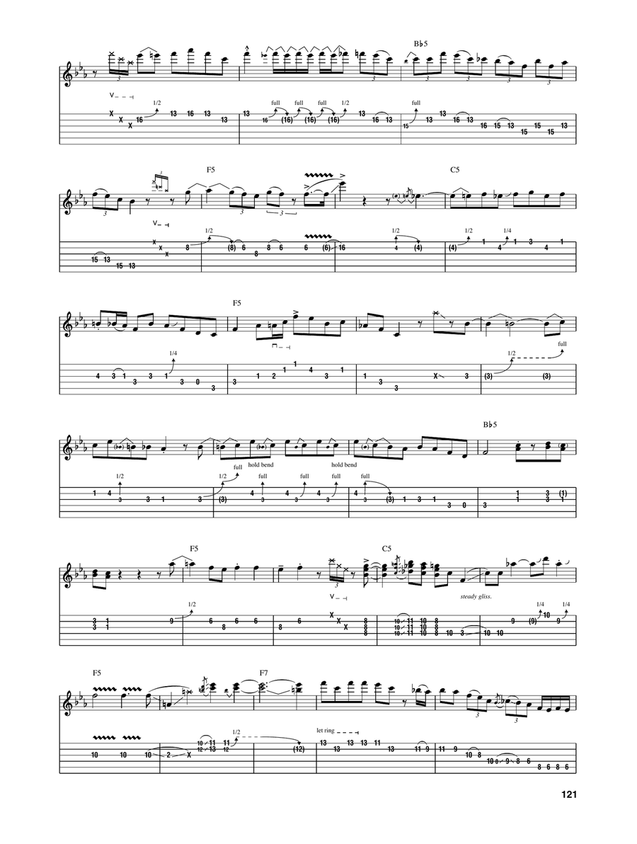 The Miller's Son The Miller's Son Electric Guitar scores gallery preview page 4