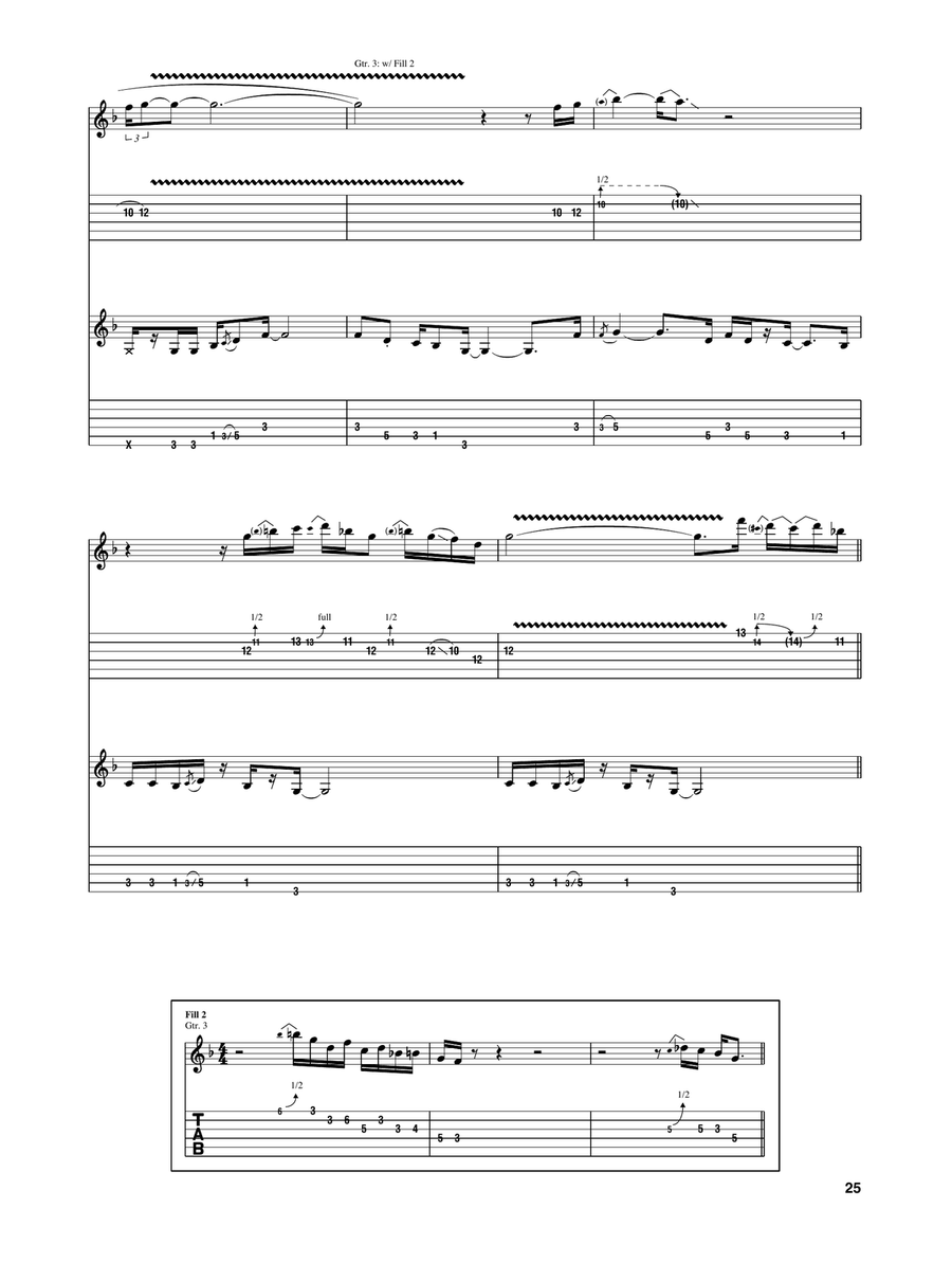 Chevrolet Chevrolet Electric Guitar scores gallery preview page 2