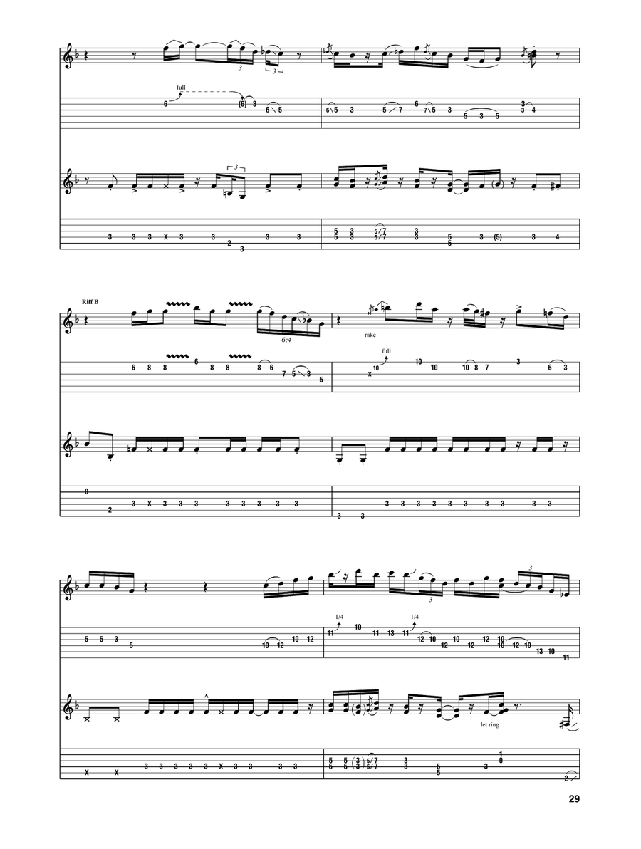 Chevrolet Chevrolet Electric Guitar scores gallery preview page 6