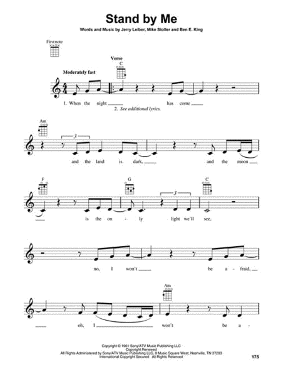The 1960s Ukulele scores gallery preview page 5