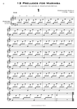 12 PRELUDES FOR MARIMBA