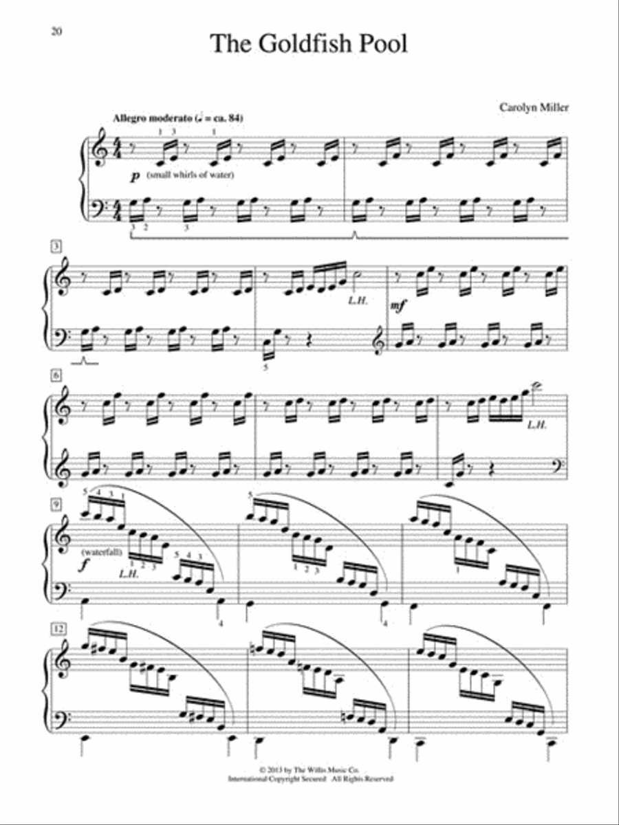 Composer's Choice – Carolyn Miller Easy Piano scores gallery preview page 5