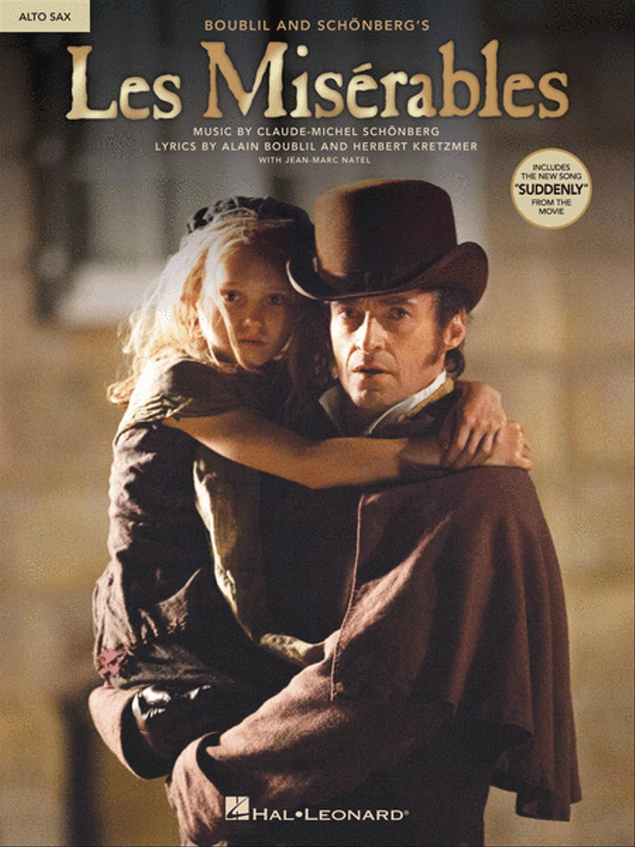 Les Miserables - Instrumental Solos from the Movie Alto Saxophone scores gallery preview page 1