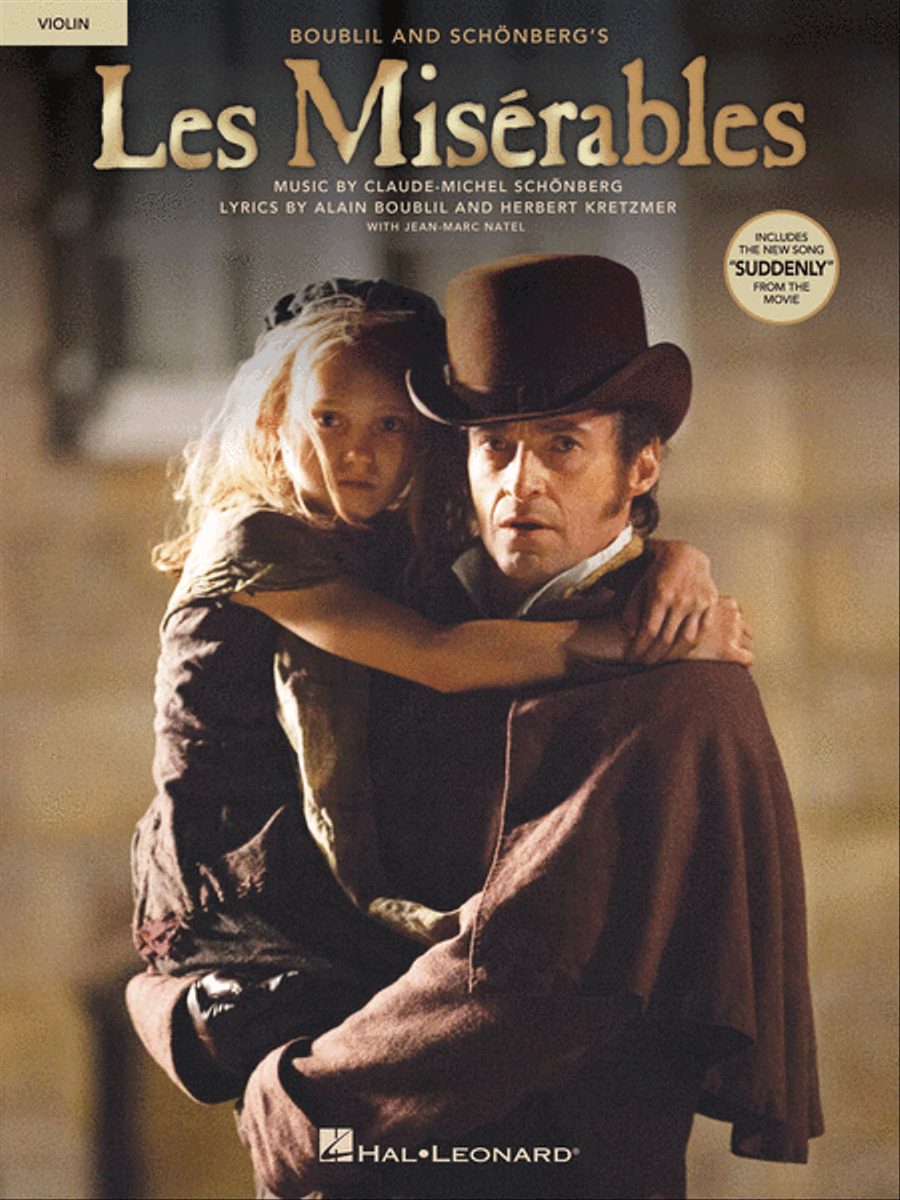 Les Misérables – Instrumental Solos from the Movie Violin Solo scores gallery preview page 1