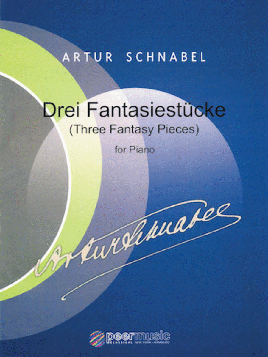 Artur Schnabel - Three Fantasy Pieces Piano Solo scores gallery preview page 1