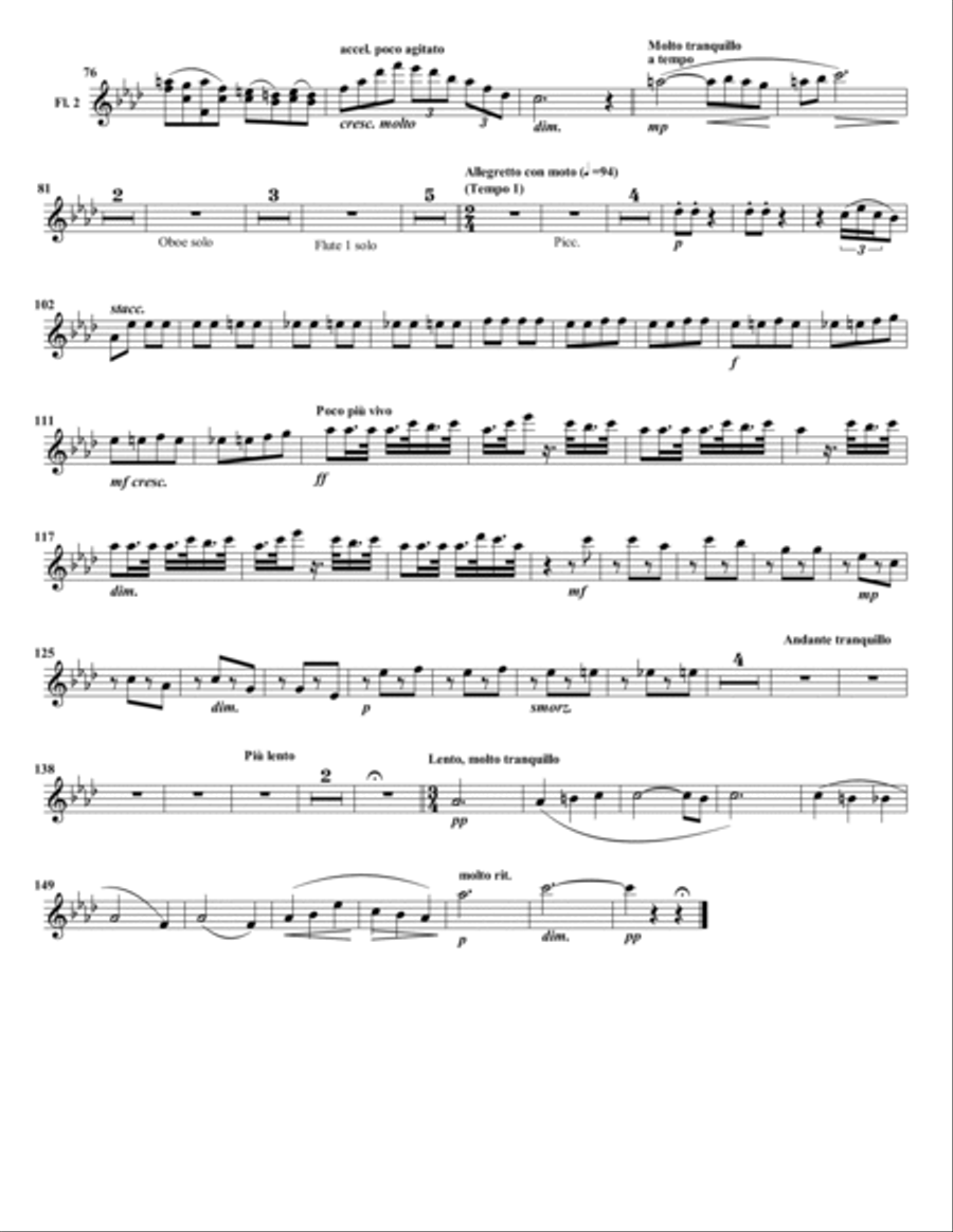 Sleigh Ride (Set of Parts) Concert Band scores gallery preview page 6
