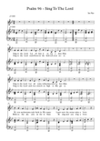 Psalm 96 - Sing To The Lord