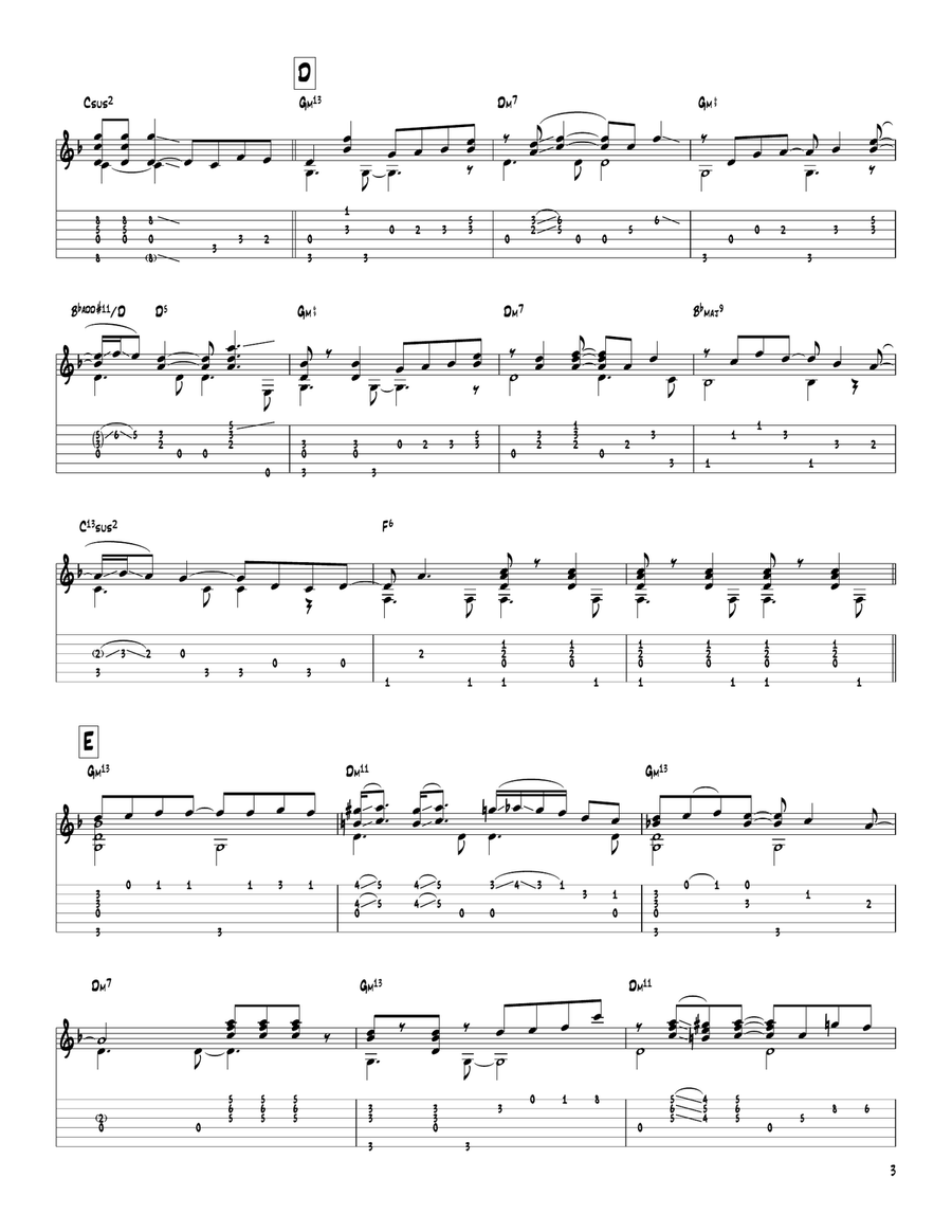 And I Love Her And I Love Her Acoustic Guitar scores gallery preview page 3