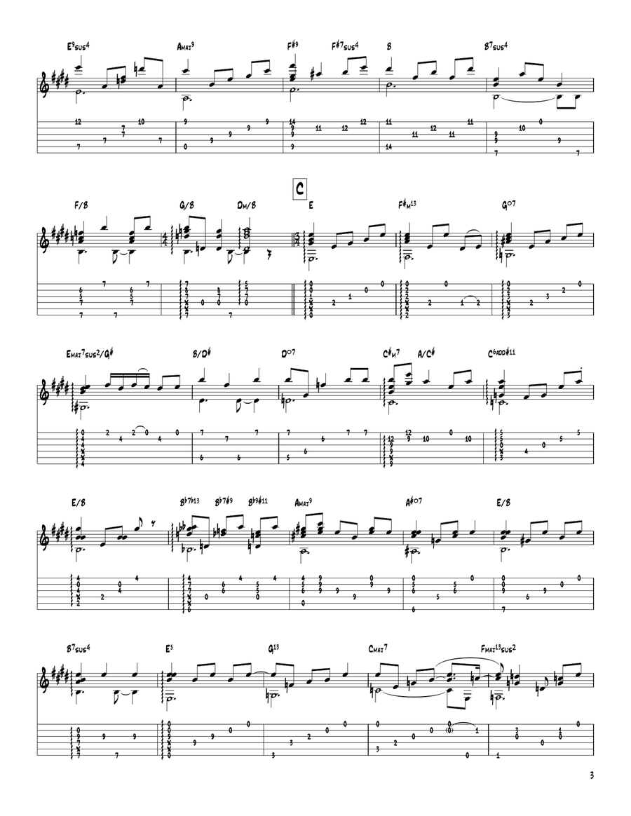 This Nearly Was Mine This Nearly Was Mine Acoustic Guitar scores gallery preview page 3