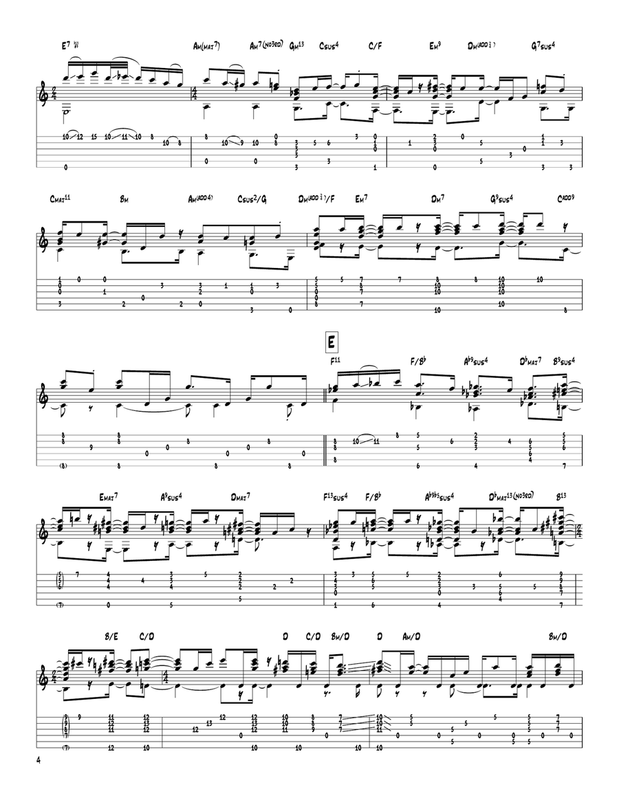 Betcha By Golly Wow Betcha By Golly Wow Acoustic Guitar scores gallery preview page 4
