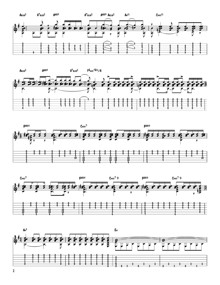 Pipeline Pipeline Acoustic Guitar scores gallery preview page 2