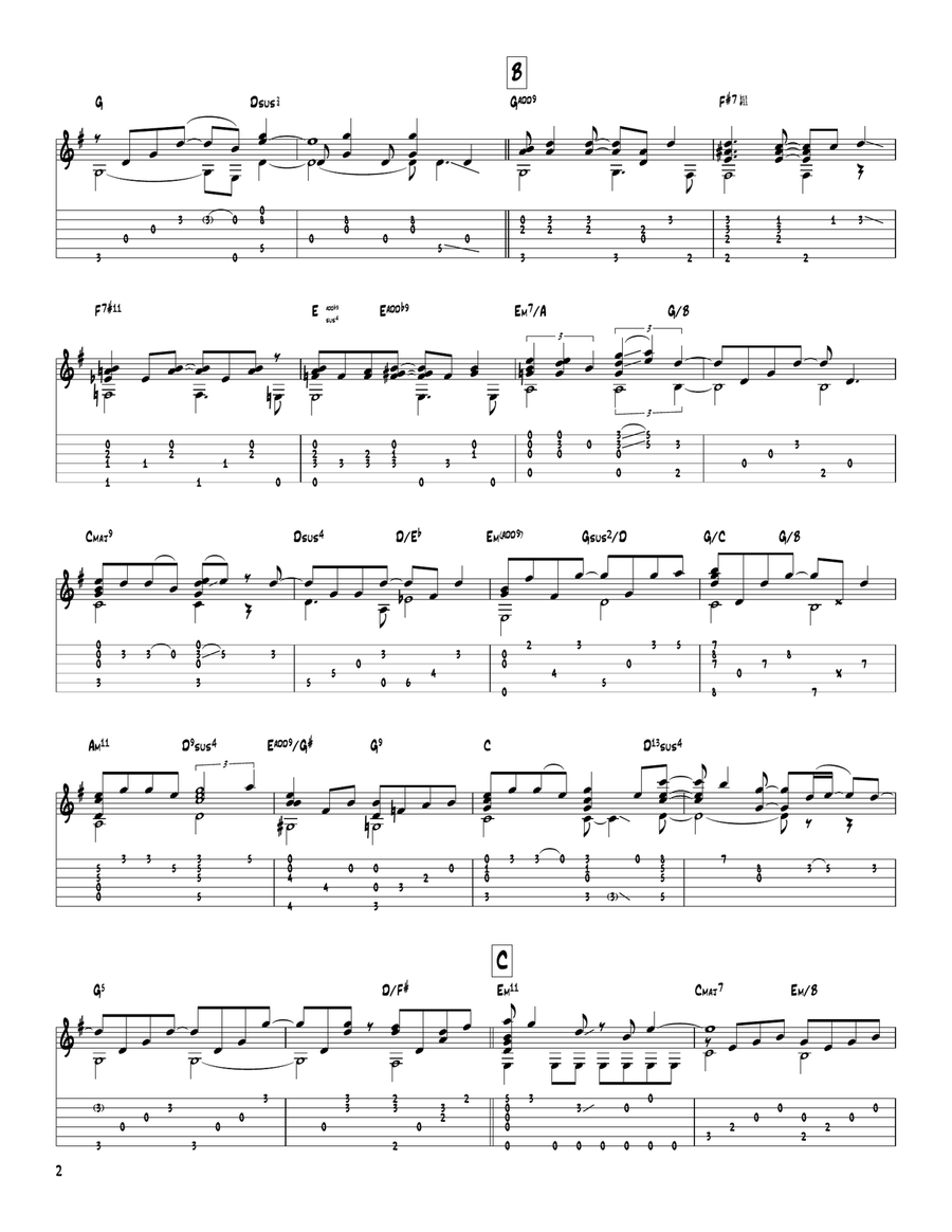Rainy Days And Mondays Rainy Days And Mondays Acoustic Guitar scores gallery preview page 2