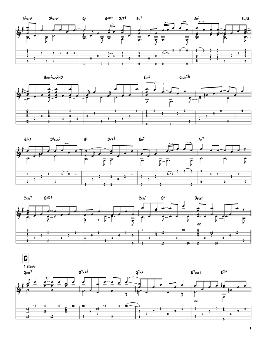 Rainy Days And Mondays Rainy Days And Mondays Acoustic Guitar scores gallery preview page 3