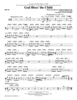 God Bless' The Child (arr. Steve Zegree) - Drums