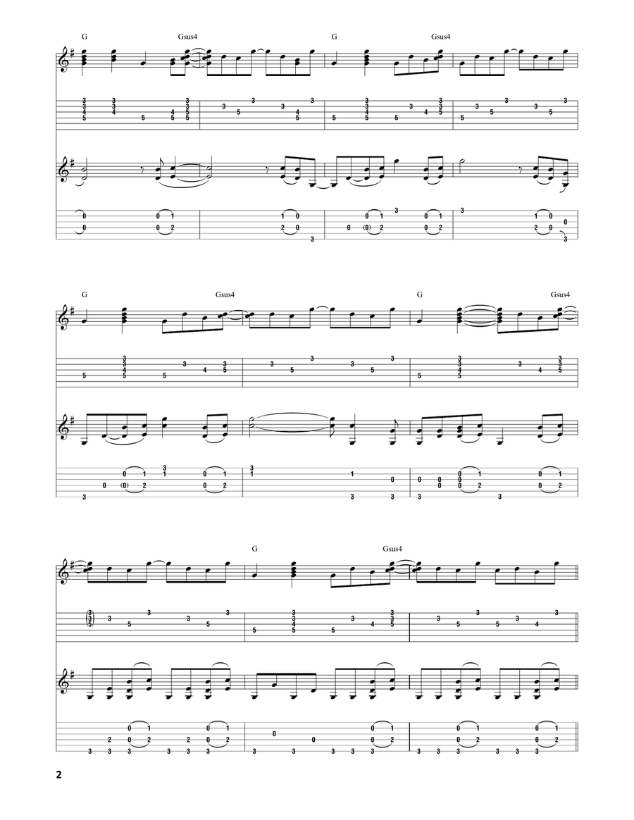 Longer Boats Longer Boats Acoustic Guitar scores gallery preview page 2