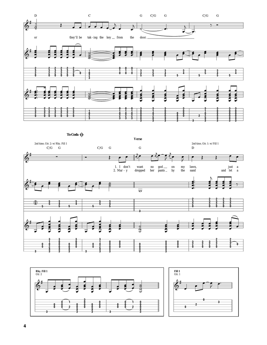 Longer Boats Longer Boats Acoustic Guitar scores gallery preview page 4