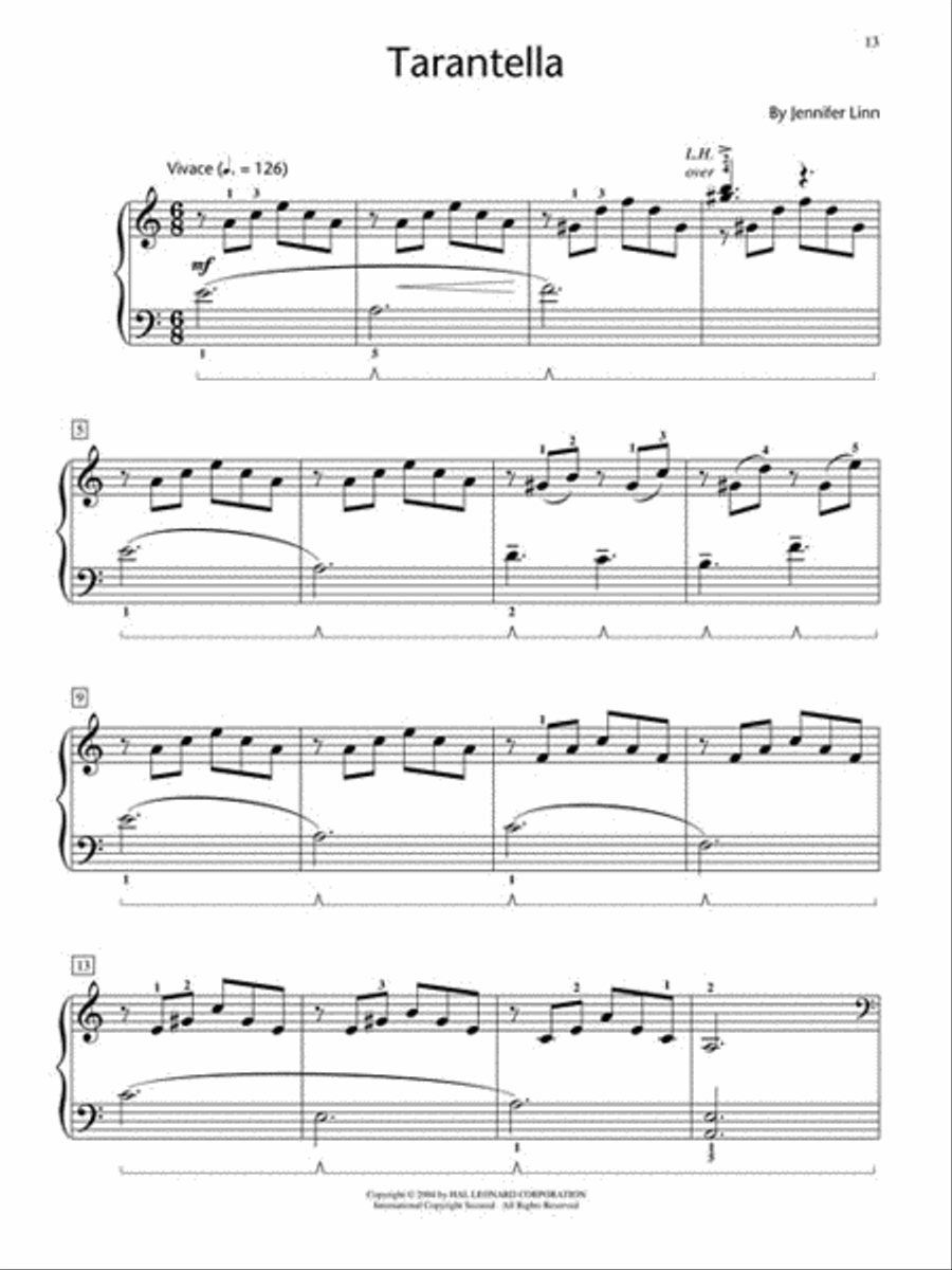Piano Recital Showcase - Festival Favorites, Book 1 Piano Method scores gallery preview page 5