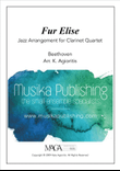 Fur Elise - Jazz Arrangement - for Clarinet Quartet