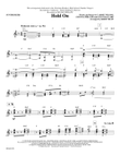 Hold On (arr. Kirby Shaw) - Synthesizer