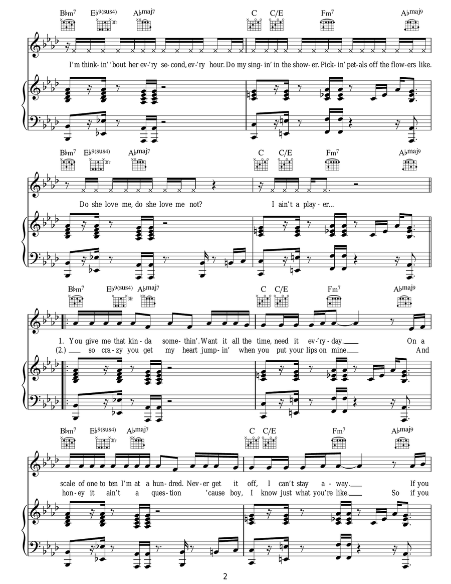 The Way The Way Acoustic Guitar scores gallery preview page 2