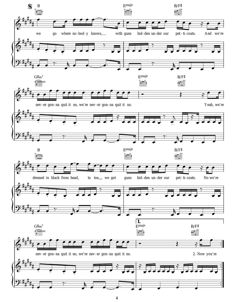 Chocolate Chocolate Acoustic Guitar scores gallery preview page 4