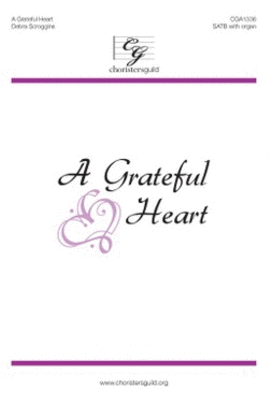 A Grateful Heart 4-Part scores gallery preview page 1
