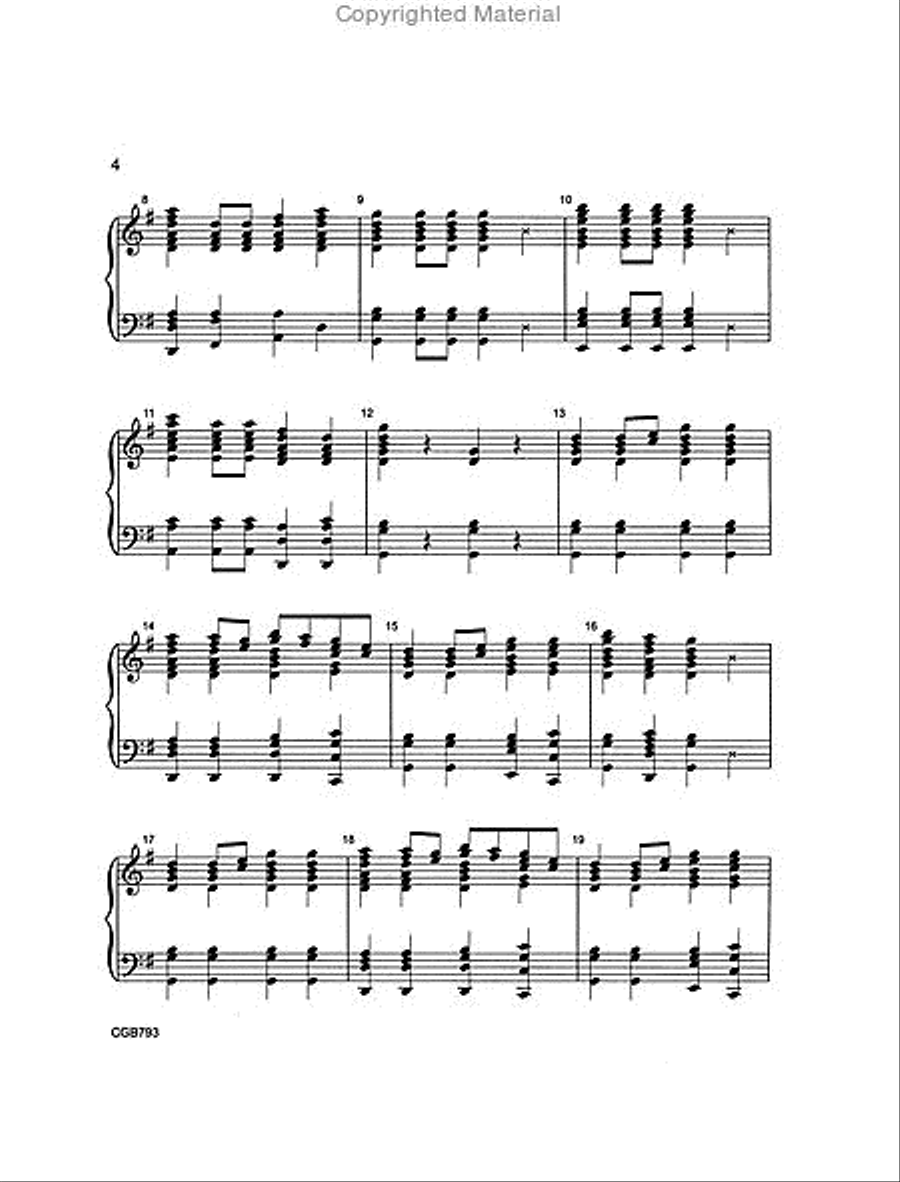 Holy Manna (A Merry Mallet Melody) 5-Octaves scores gallery preview page 3