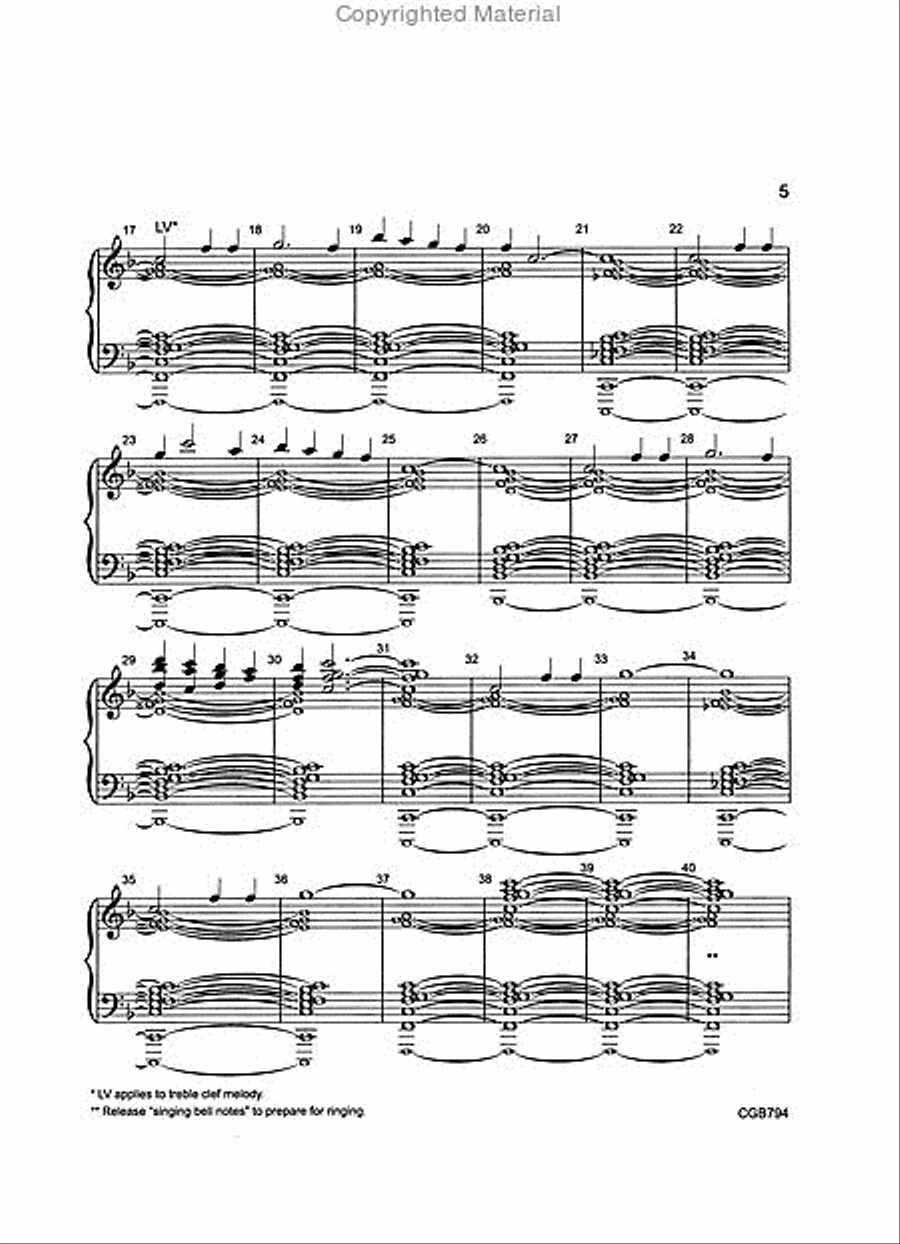 Transformation by Kevin McChesney Handbell Choir - Sheet Music page 3